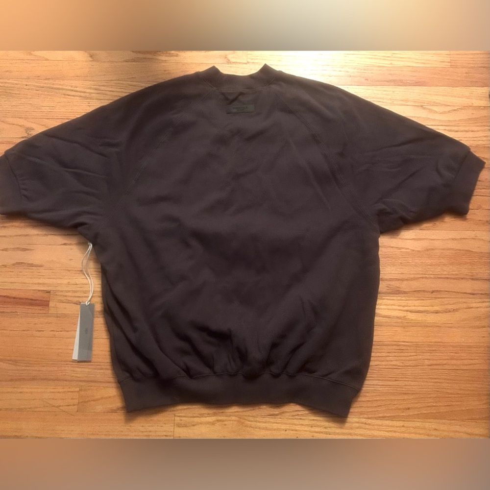 Essentials Dark Gray Crewneck Sweater